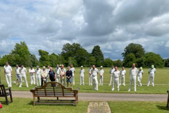 minutes-silence-for-ian-davenport-at-middleton-stoney-cricket-club
