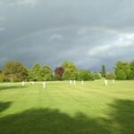 rainbow over middleton stoney cricket club