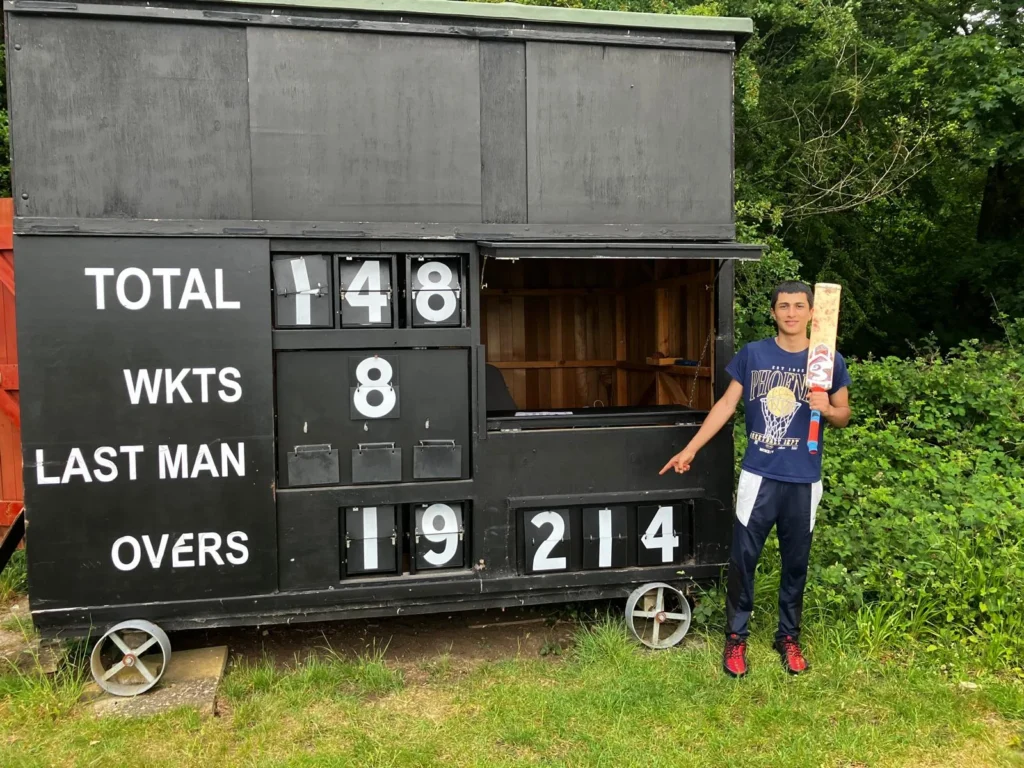Ahmed century v Hampstead Norreys