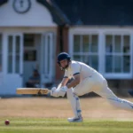 Tim House batting at Middleton Stoney CC - photo by Simon Godfrey