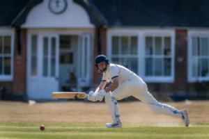 Tim House batting at Middleton Stoney CC - photo by Simon Godfrey